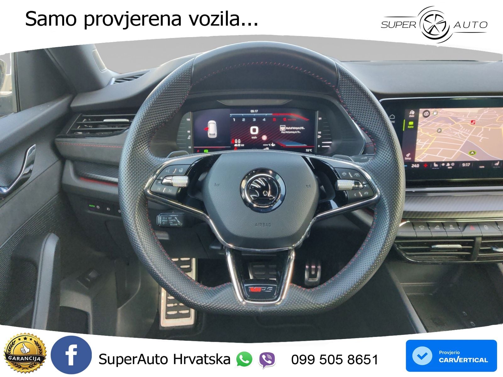 Škoda Octavia Combi RS 2.0 TDI (200 KS) 4x4 DSG LED+GR SJED+ACC