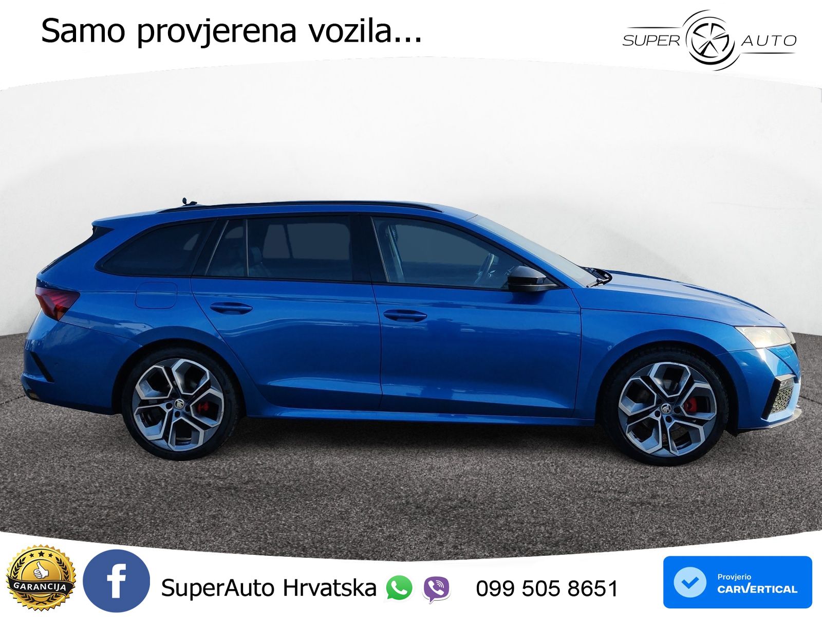Škoda Octavia Combi RS 2.0 TDI (200 KS) 4x4 DSG LED+GR SJED+ACC
