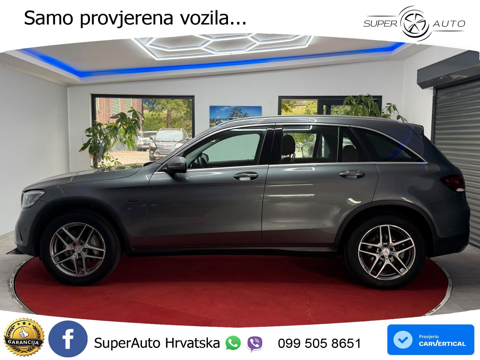 Mercedes GLC 300de (306 KS) 4MATIC 9G-TRONIC ZRAČNI+ACC+GR SJED+KAM