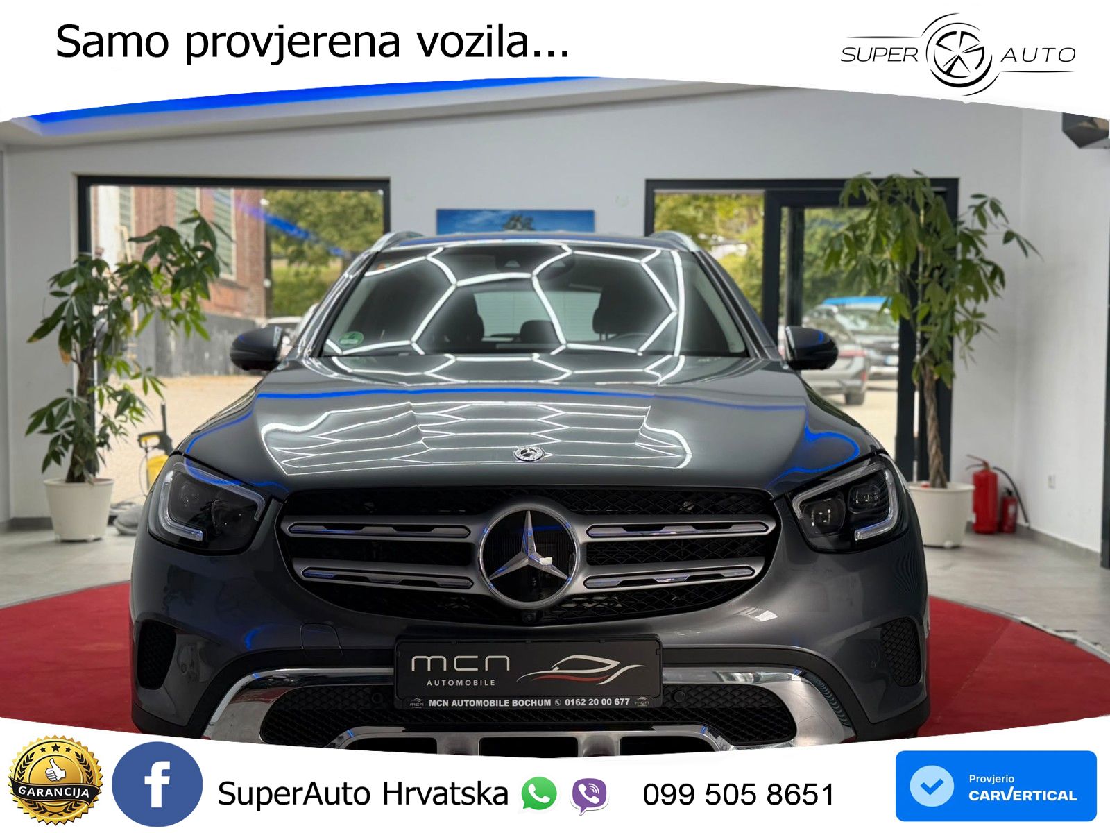 Mercedes GLC 300de (306 KS) 4MATIC 9G-TRONIC ZRAČNI+ACC+GR SJED+KAM