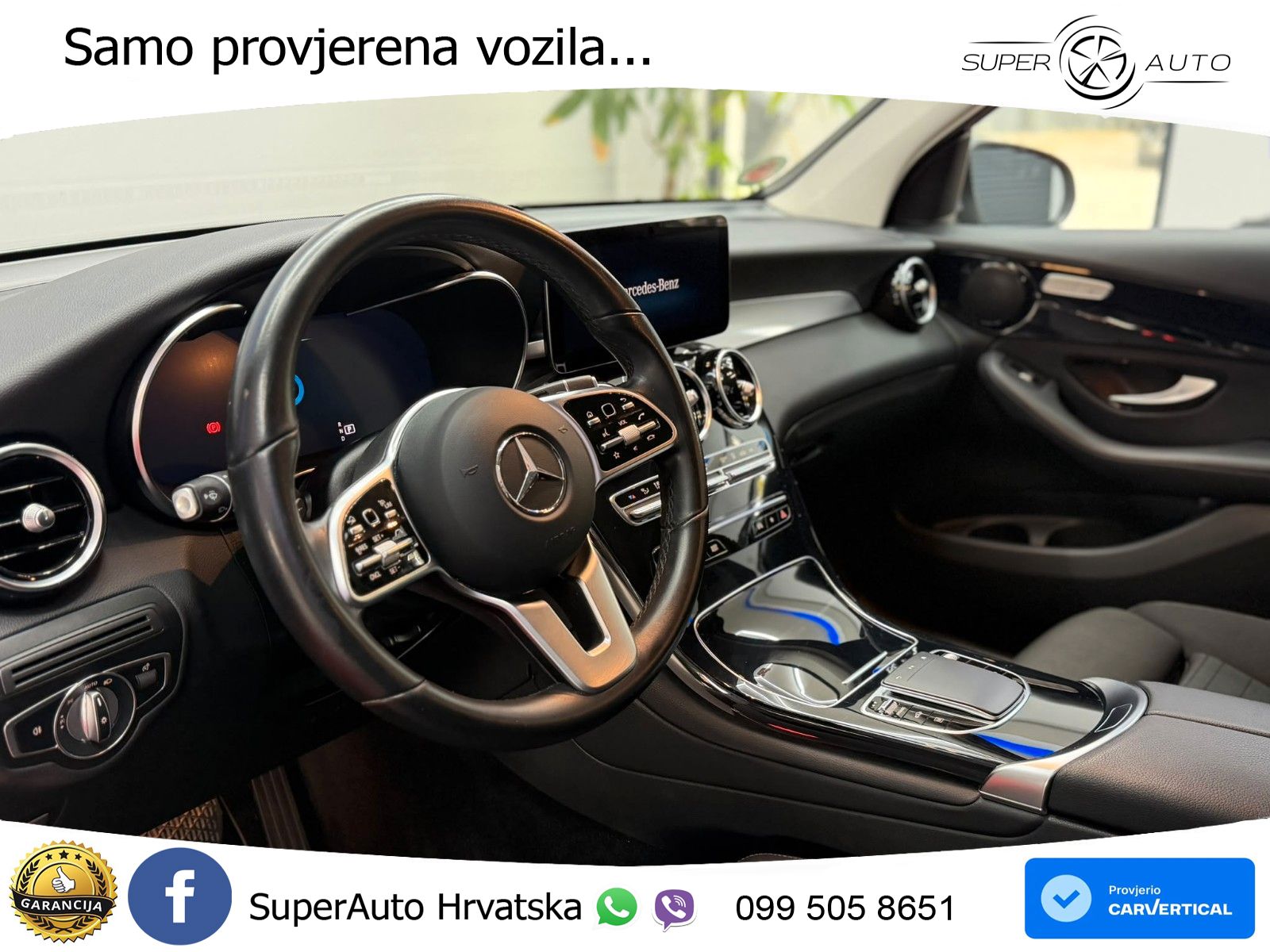 Mercedes GLC 300de (306 KS) 4MATIC 9G-TRONIC ZRAČNI+ACC+GR SJED+KAM