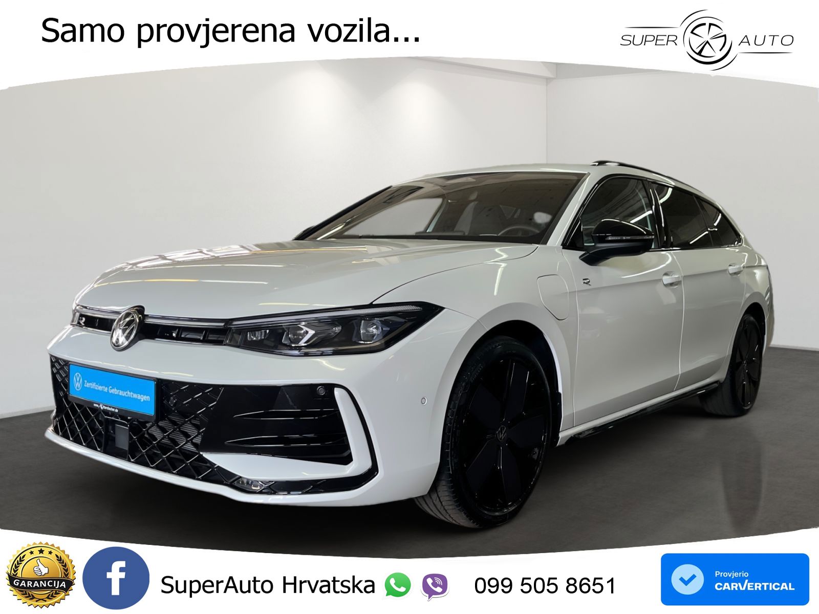 Volkswagen Passat Variant 1.5 TSI (204 KS) eHybrid DSG R-Line LED+GR SJED+ACC
