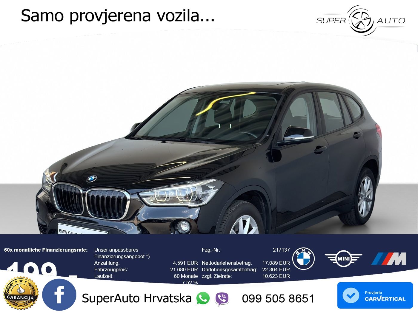 BMW X1 20i (192 KS) xDrive Steptronic Advantage