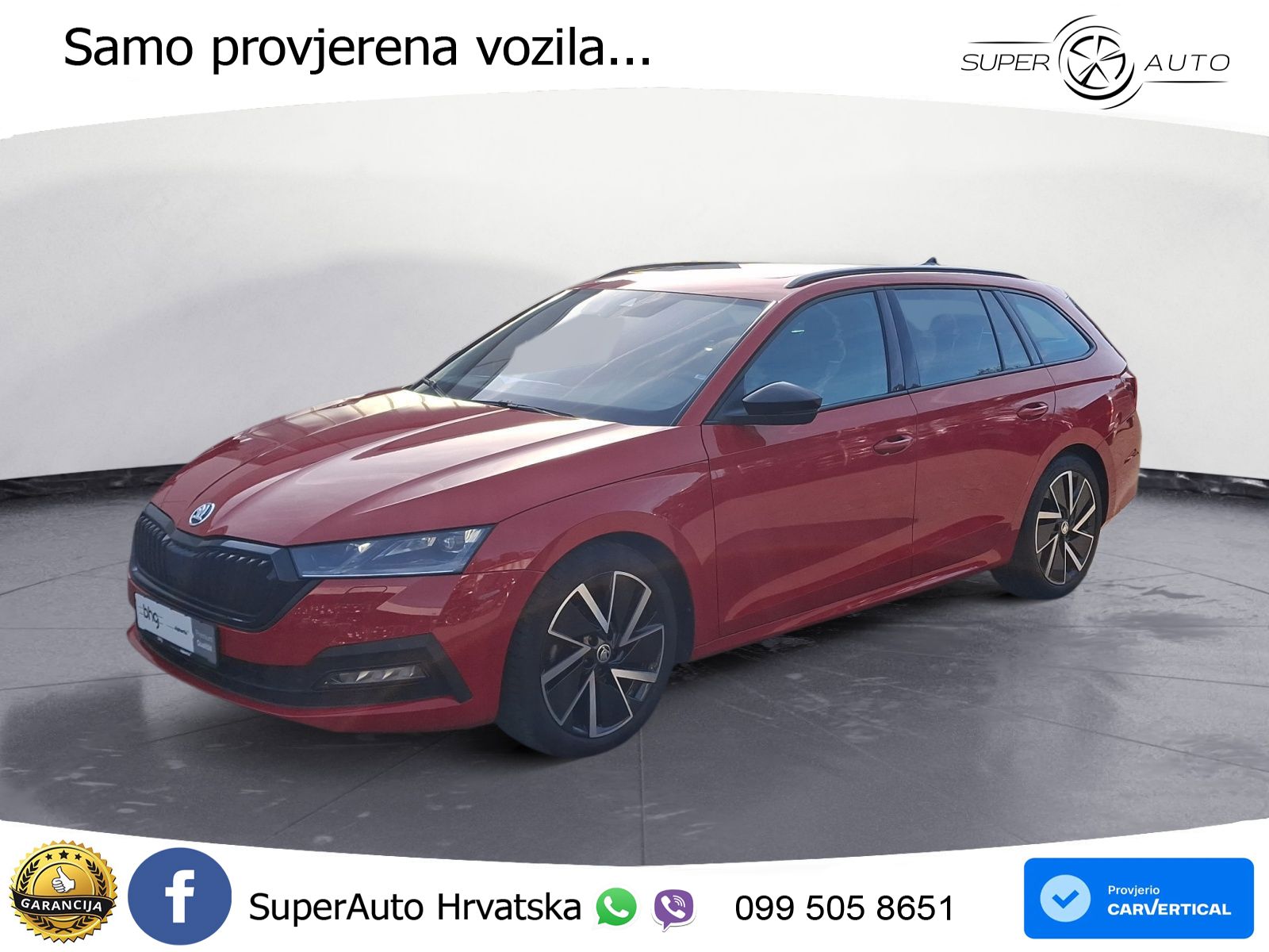 Škoda Octavia Combi 2.0 TDI (150 KS) DSG