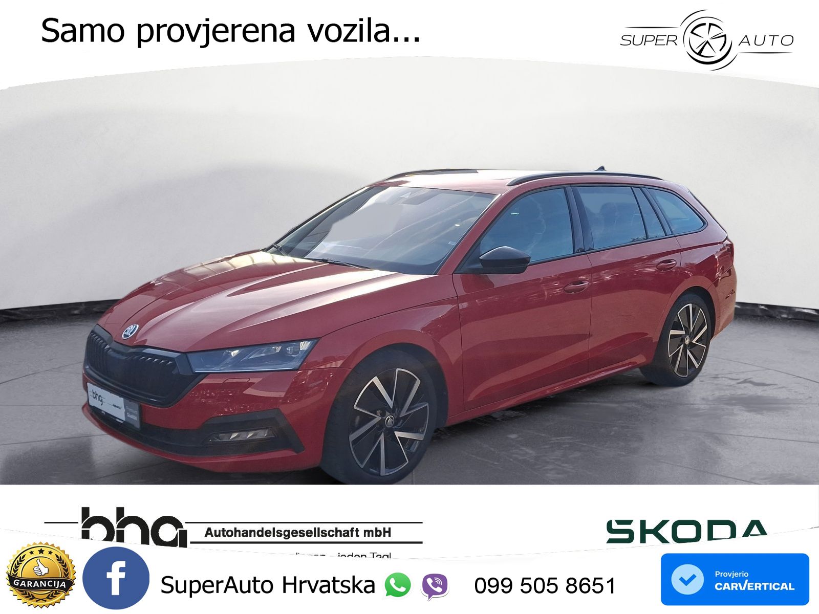 Škoda Octavia Combi 2.0 TDI (150 KS) DSG
