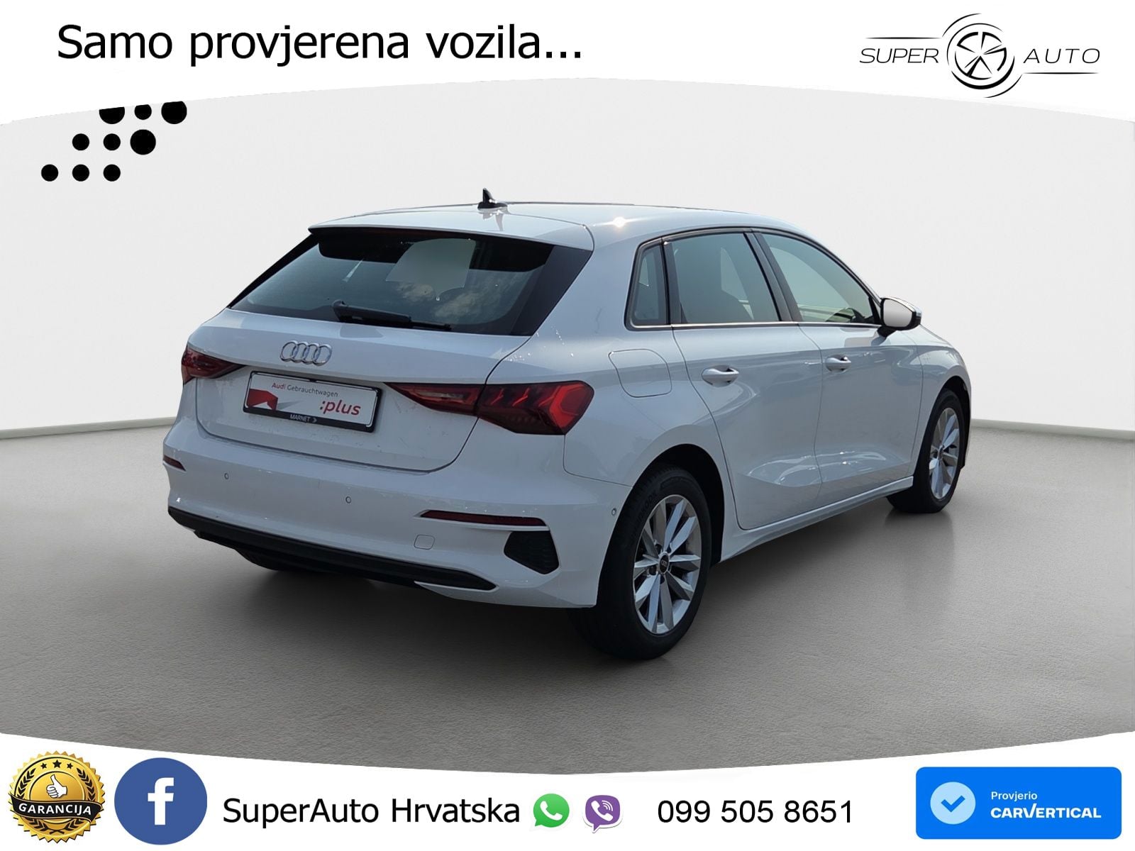 Audi A3 35 TDI (150 KS) LED+GR SJED+ACC