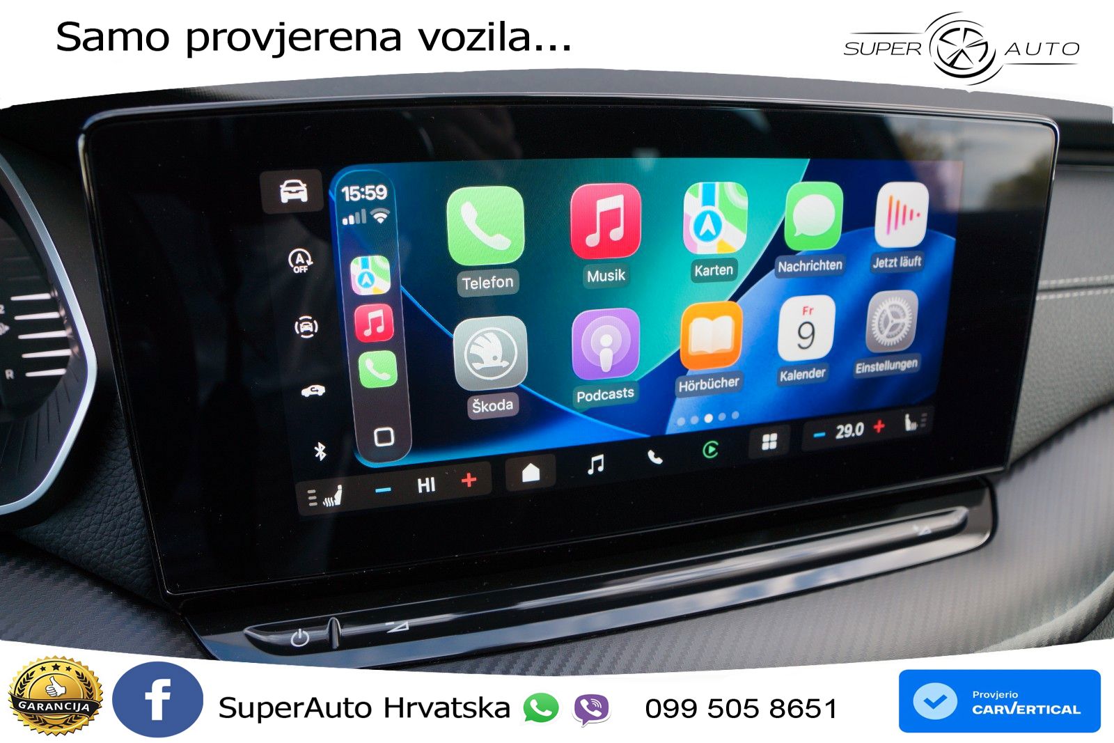 Škoda Octavia Combi 1.5 TSI (150 KS) DSG MATRIX+GR SJED+KAM