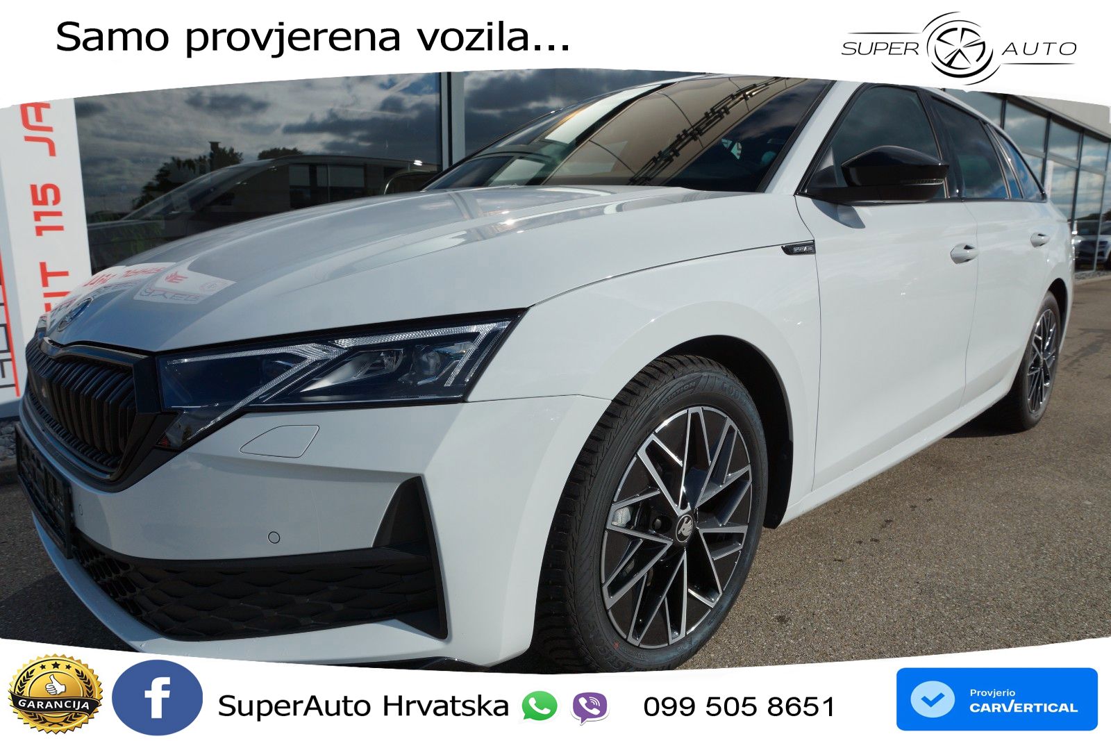Škoda Octavia Combi 1.5 TSI (150 KS) DSG MATRIX+GR SJED+KAM