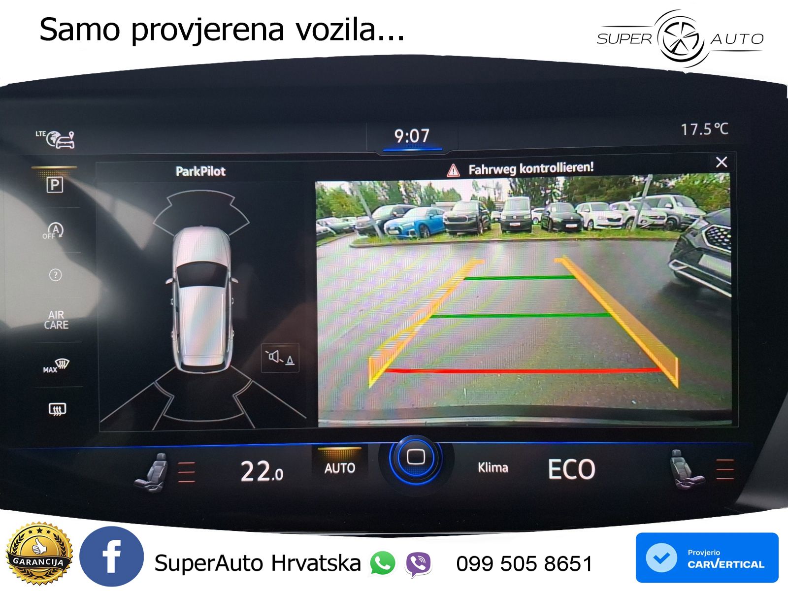 Volkswagen Touareg 3.0 V6 TDI (231 KS) 4MOTION Tiptronic R-Line ZRAČNI+ACC+4xGR SJED+KAM