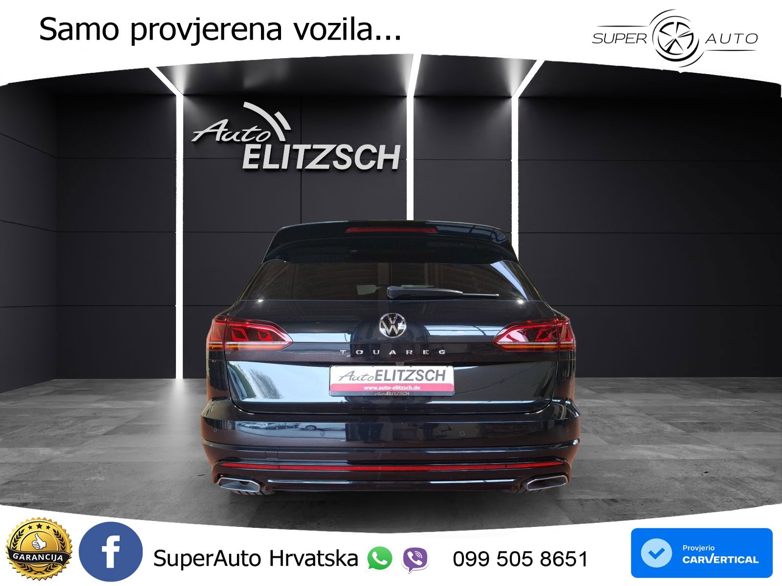 Volkswagen Touareg 3.0 V6 TDI (231 KS) 4MOTION Tiptronic R-Line ZRAČNI+ACC+4xGR SJED+KAM