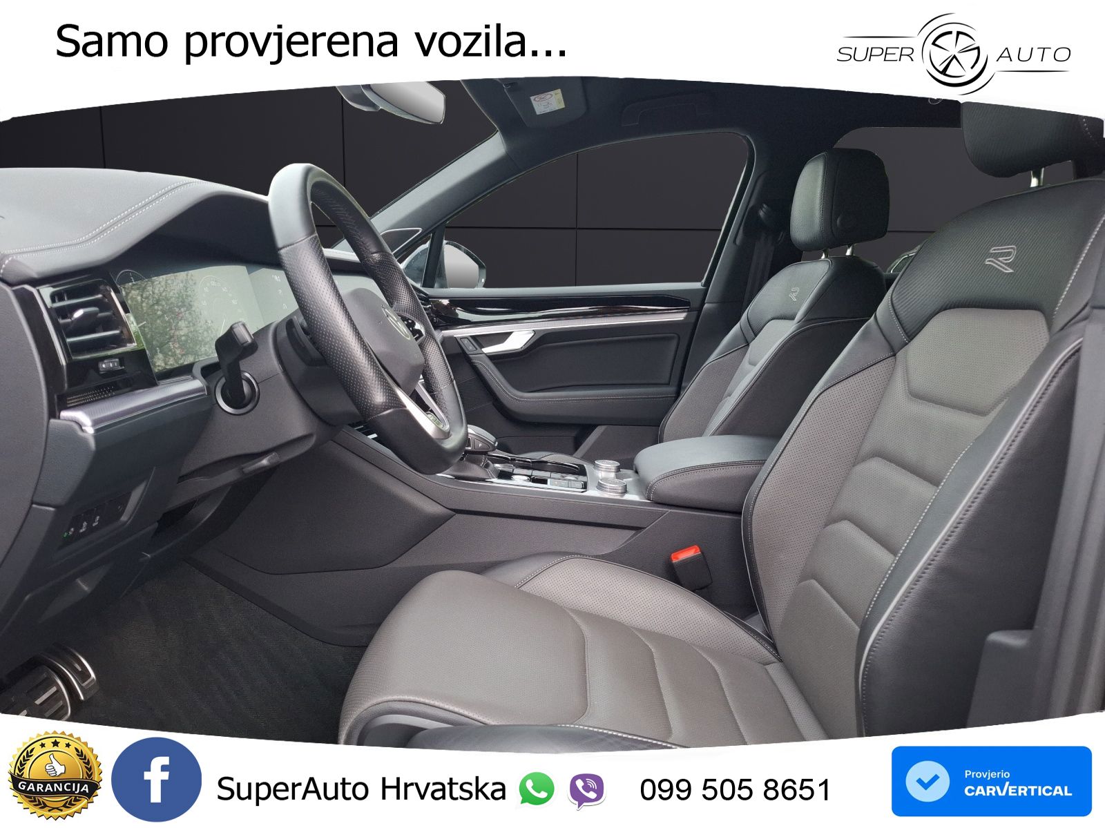 Volkswagen Touareg 3.0 V6 TDI (231 KS) 4MOTION Tiptronic R-Line ZRAČNI+ACC+4xGR SJED+KAM