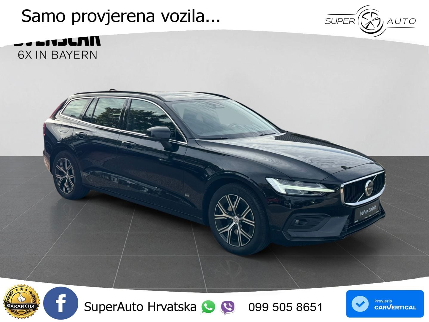 Volvo V60 2.0 B4 Diesel Geartronic LED+GR SJED+ACC