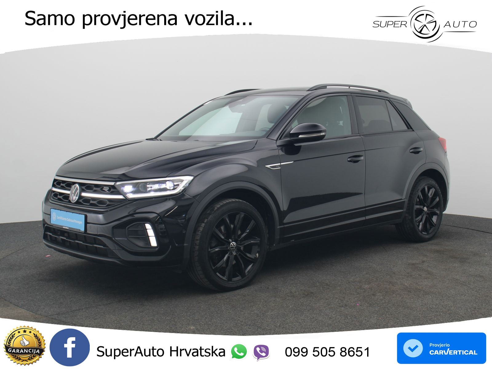 Volkswagen T-Roc 2.0 TSI (190 KS) 4M DSG R-Line MATRIX+GR SJED+KAM