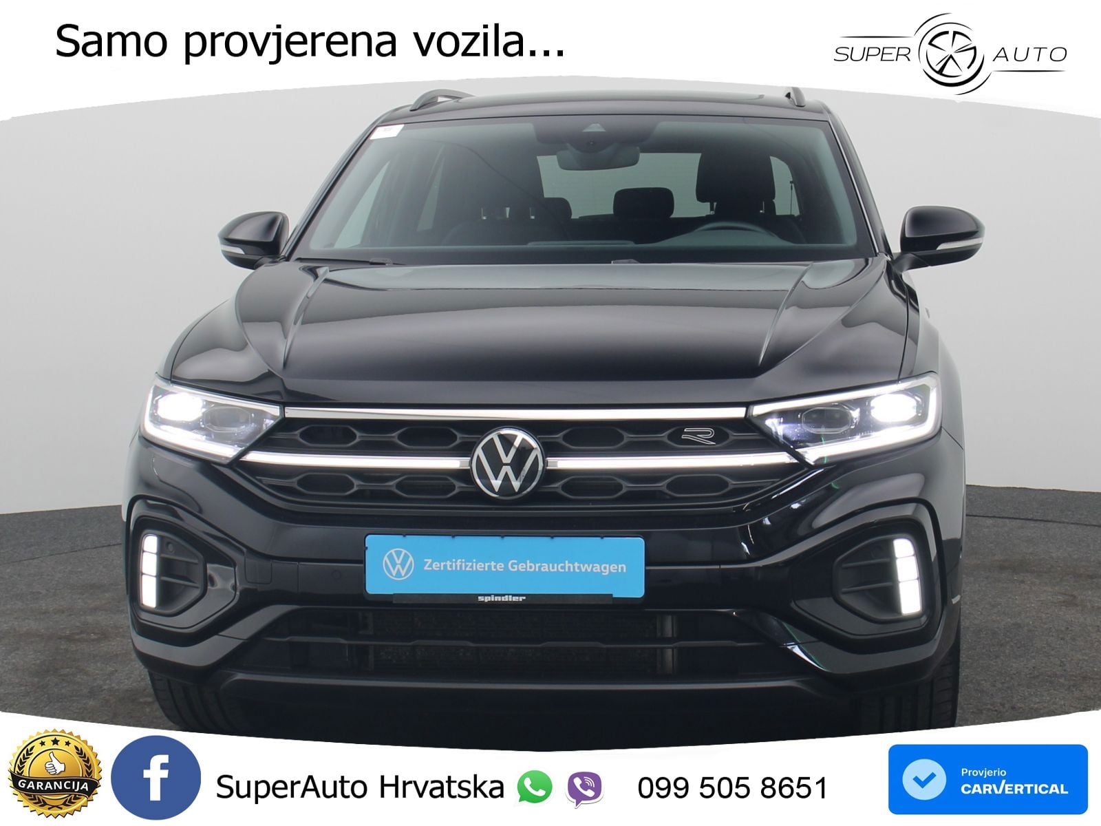 Volkswagen T-Roc 2.0 TSI (190 KS) 4M DSG R-Line MATRIX+GR SJED+KAM