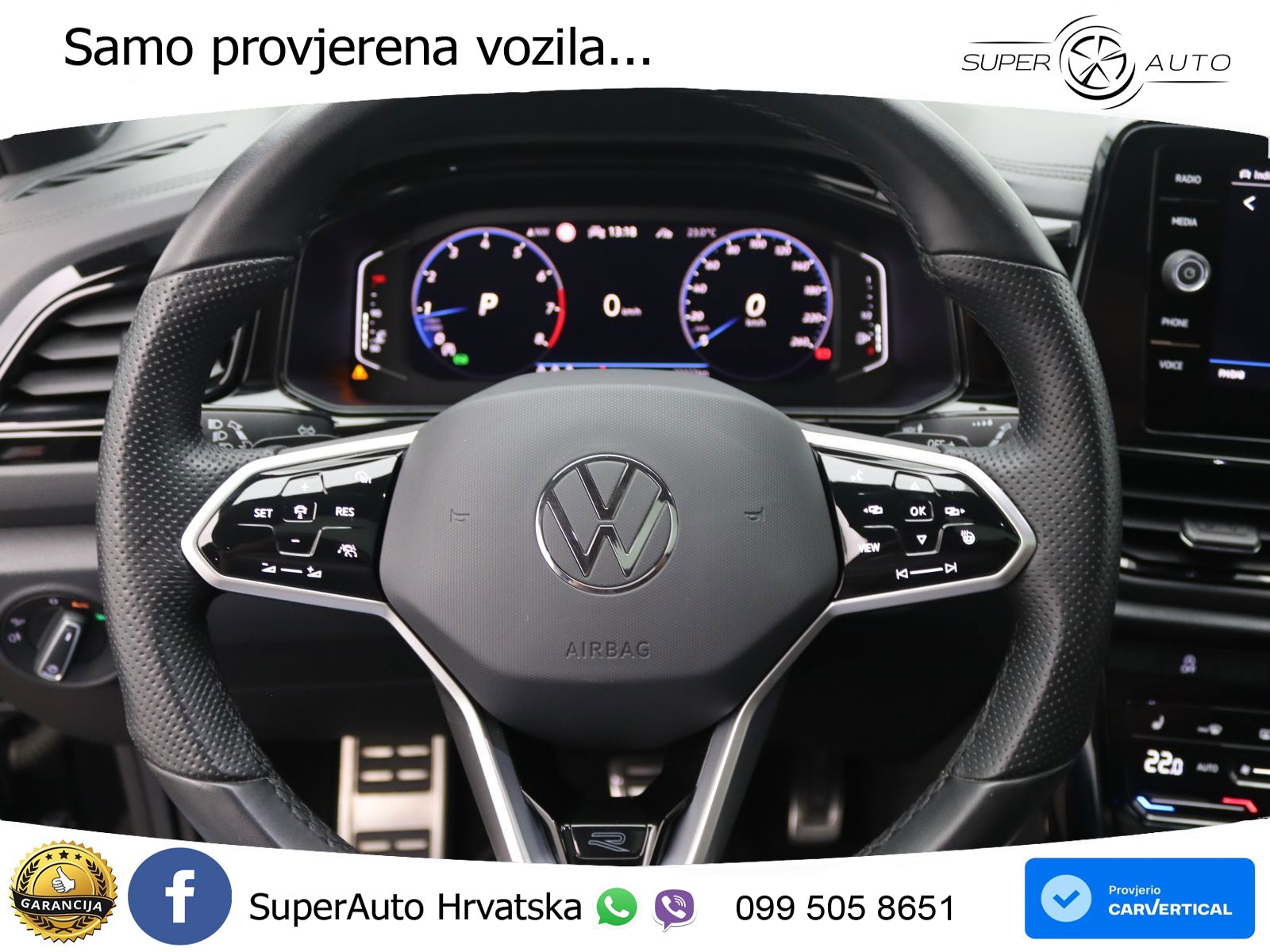 Volkswagen T-Roc 2.0 TSI (190 KS) 4M DSG R-Line MATRIX+GR SJED+KAM