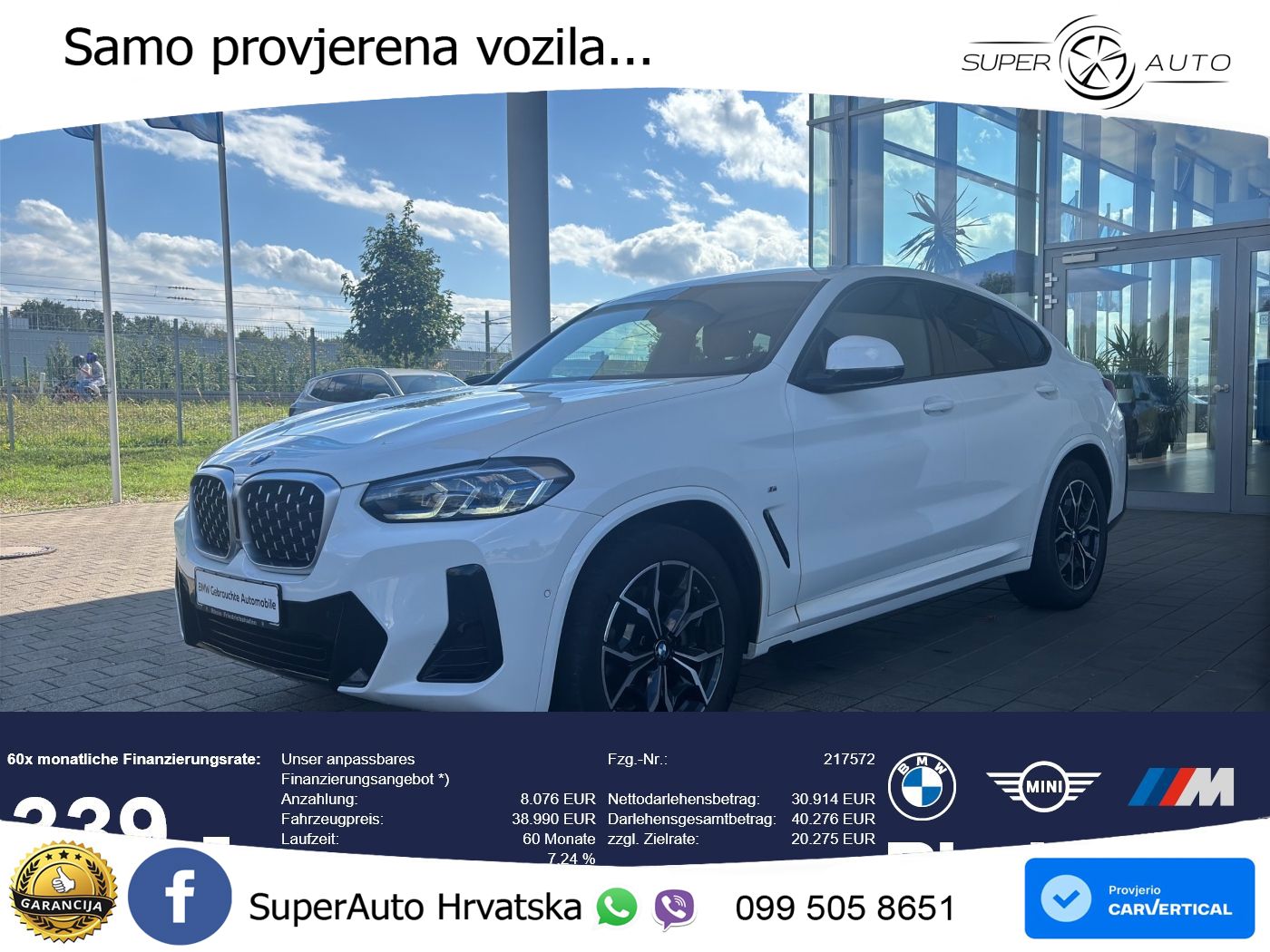 BMW X4 30i (245 KS) xDrive Steptronic M Sport