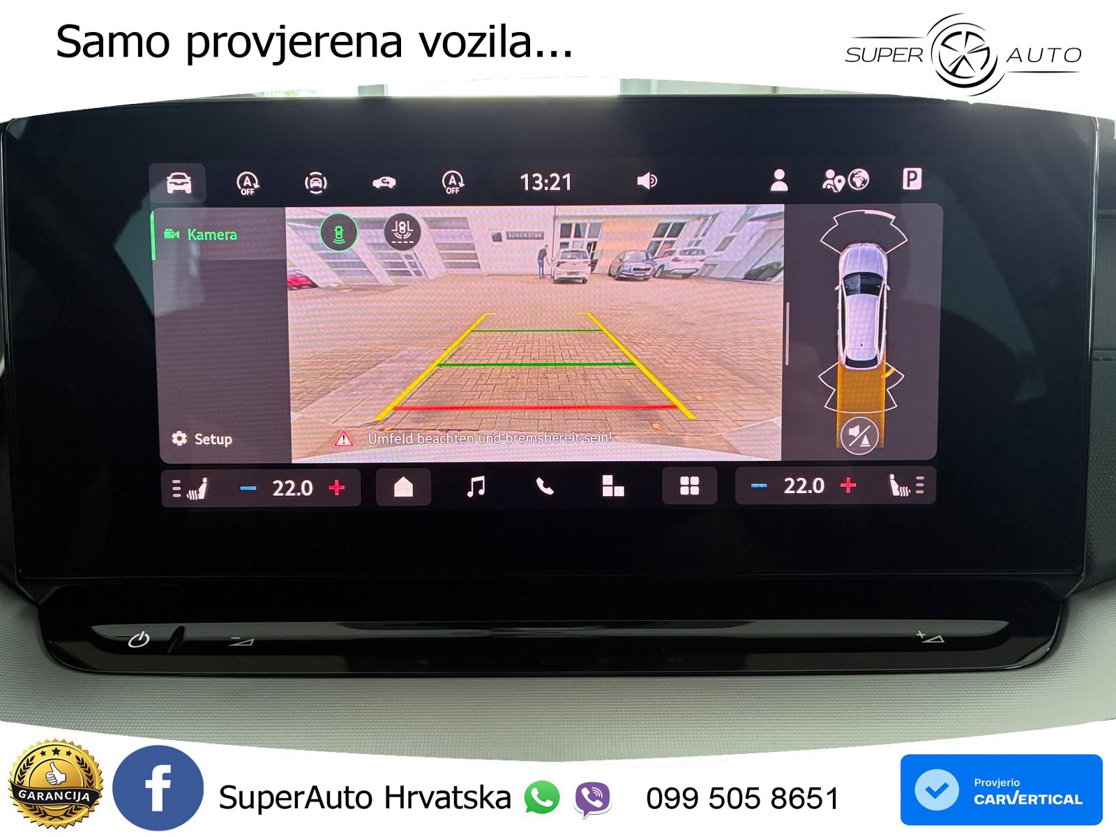 Škoda Octavia Combi 1.5 TSI (150 KS) Selection MATRIX+GR SJED+KAM