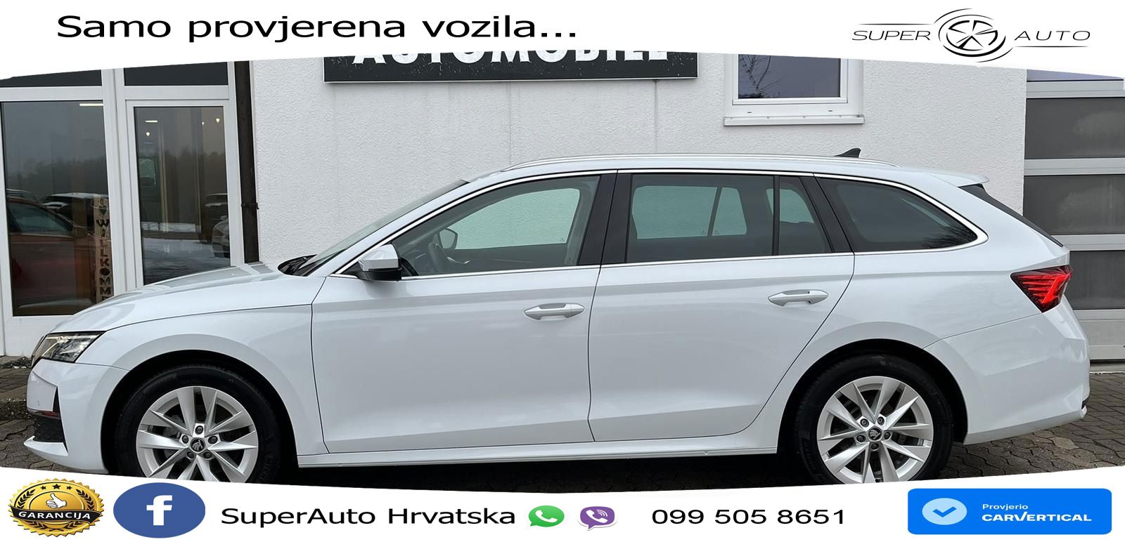 Škoda Octavia Combi 1.5 TSI (150 KS) Selection MATRIX+GR SJED+KAM