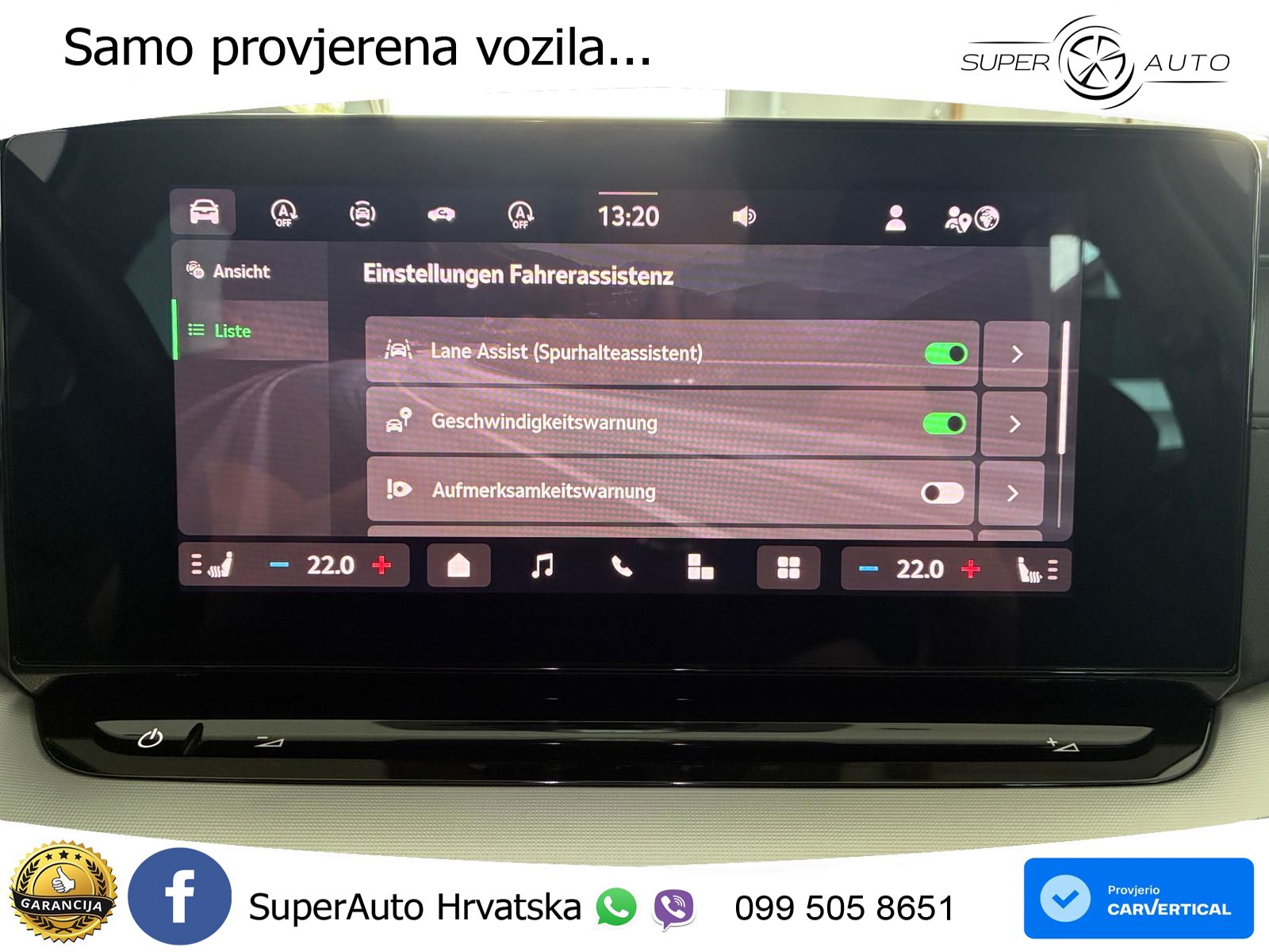 Škoda Octavia Combi 1.5 TSI (150 KS) Selection MATRIX+GR SJED+KAM