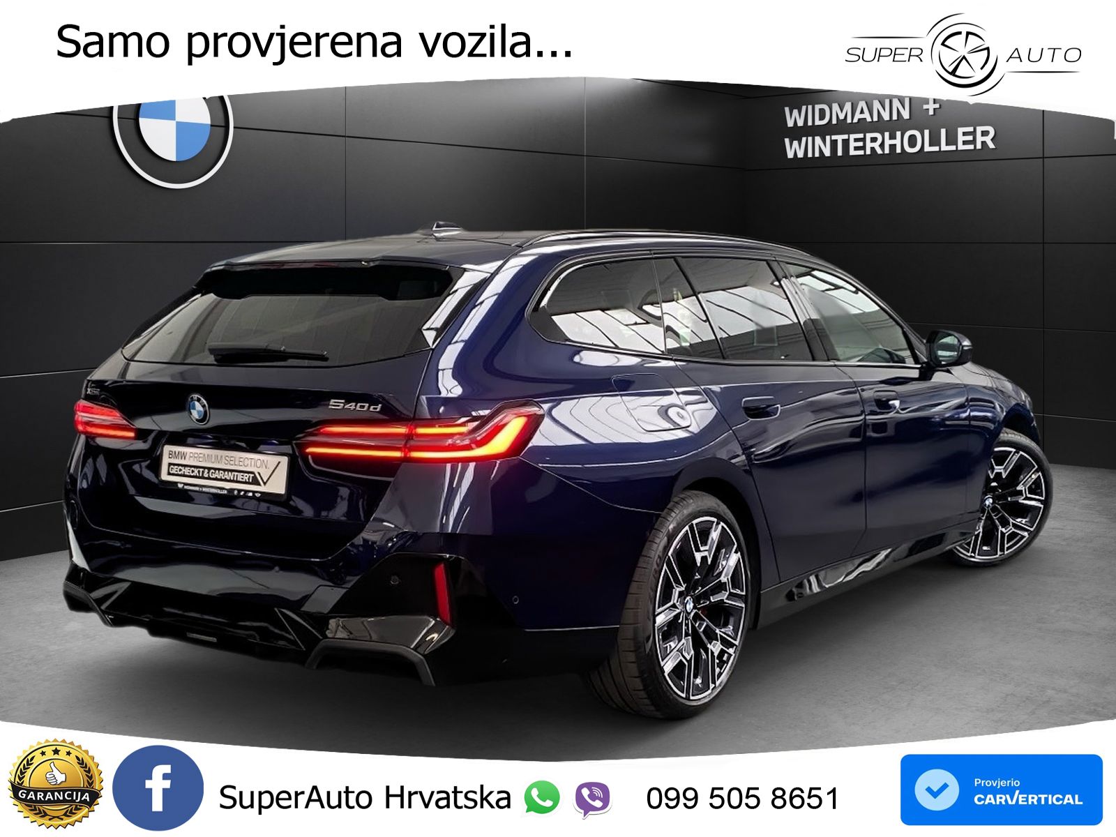 BMW 540d Touring (303 KS) xDrive Steptronic M Sport LED+GR SJED+ACC
