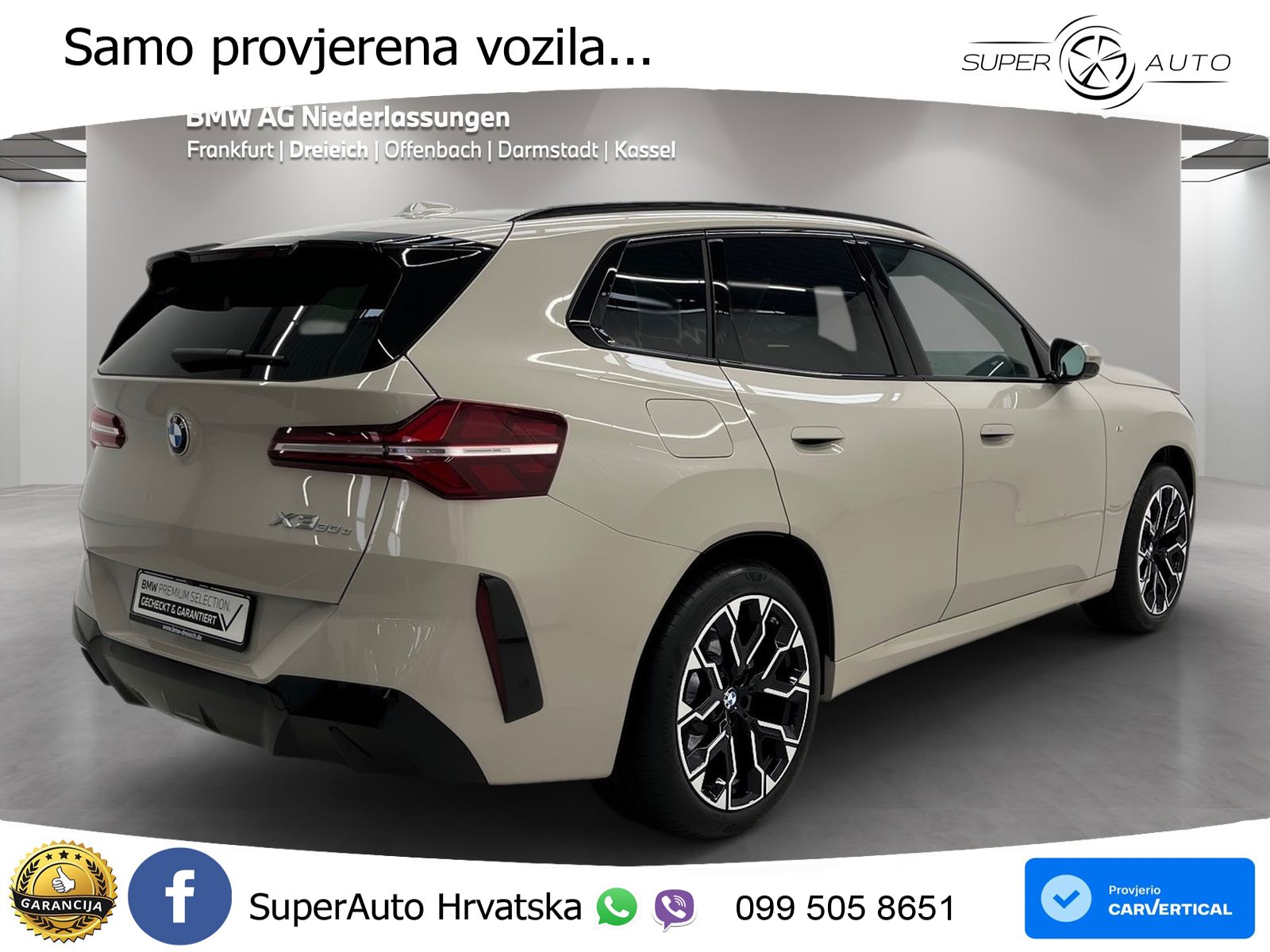 BMW X3 30e xDrive Steptronic M Sport LED+GR SJED+ACC