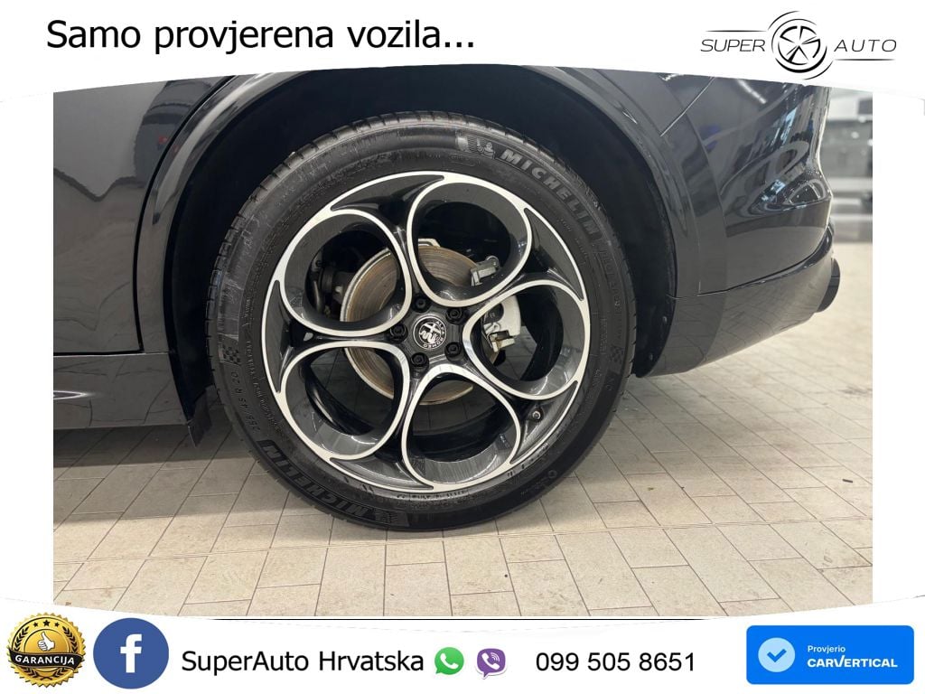 Alfa Romeo Stelvio 2.2 MultiJet II (210 KS) Q4 Automatic MATRIX+GR SJED+KAM
