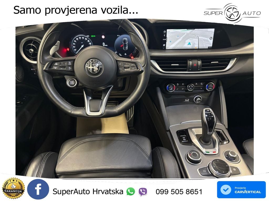 Alfa Romeo Stelvio 2.2 MultiJet II (210 KS) Q4 Automatic MATRIX+GR SJED+KAM