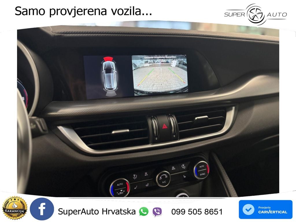 Alfa Romeo Stelvio 2.2 MultiJet II (210 KS) Q4 Automatic MATRIX+GR SJED+KAM