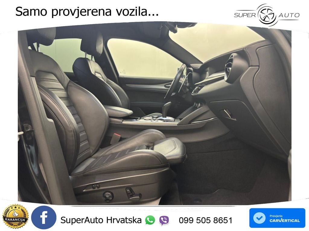 Alfa Romeo Stelvio 2.2 MultiJet II (210 KS) Q4 Automatic MATRIX+GR SJED+KAM
