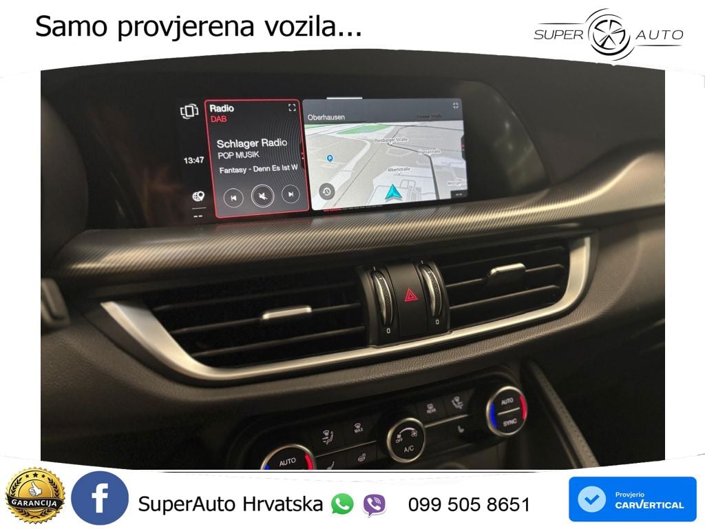Alfa Romeo Stelvio 2.2 MultiJet II (210 KS) Q4 Automatic MATRIX+GR SJED+KAM