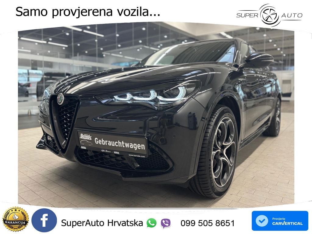 Alfa Romeo Stelvio 2.2 MultiJet II (210 KS) Q4 Automatic MATRIX+GR SJED+KAM