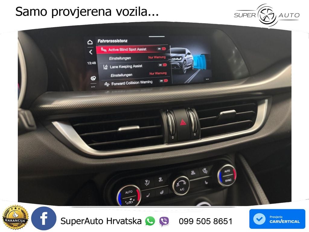 Alfa Romeo Stelvio 2.2 MultiJet II (210 KS) Q4 Automatic MATRIX+GR SJED+KAM