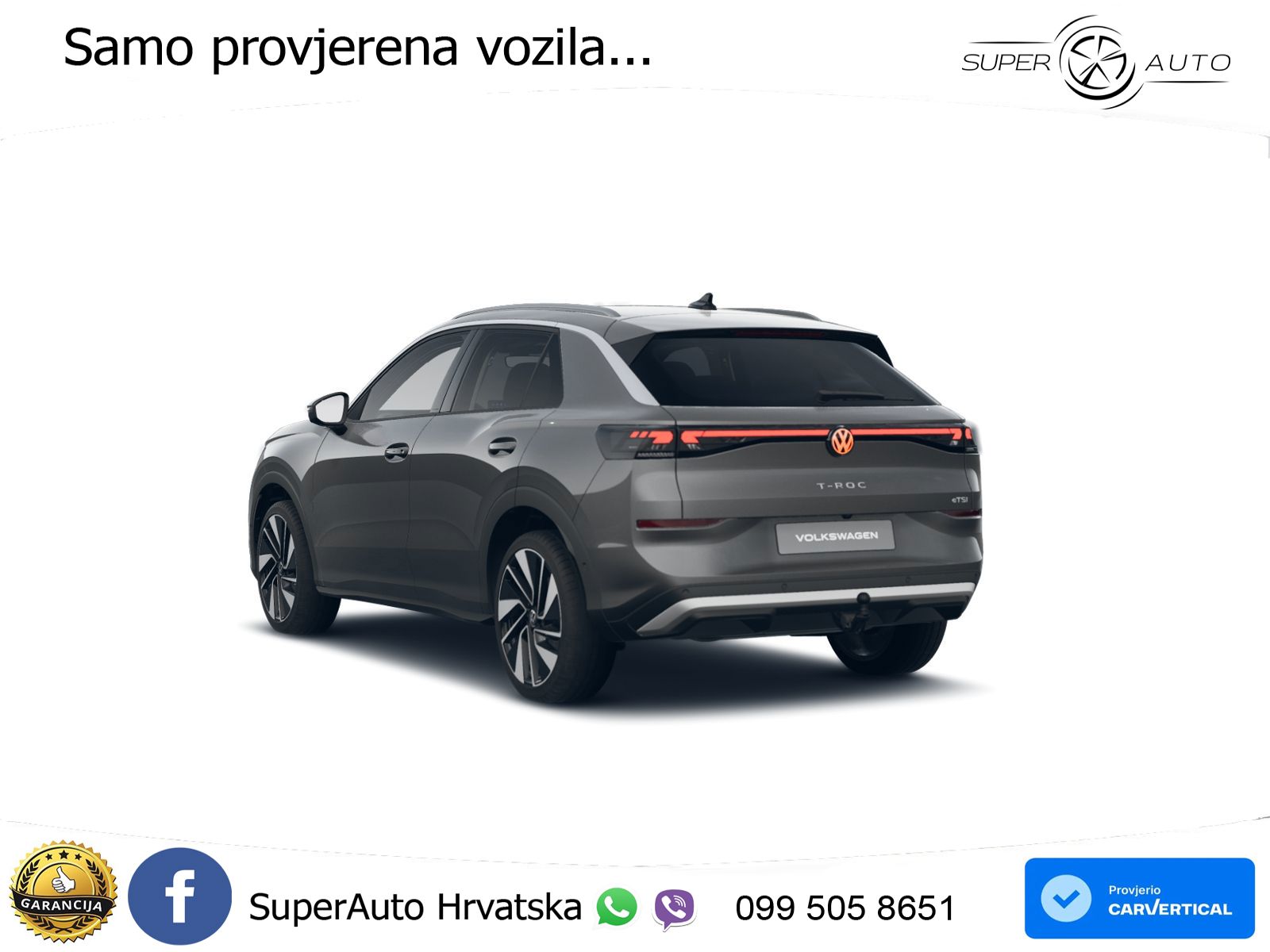 Volkswagen T-Roc II 1.5 eTSI (150 KS)  DSG LED+GR SJED+ACC