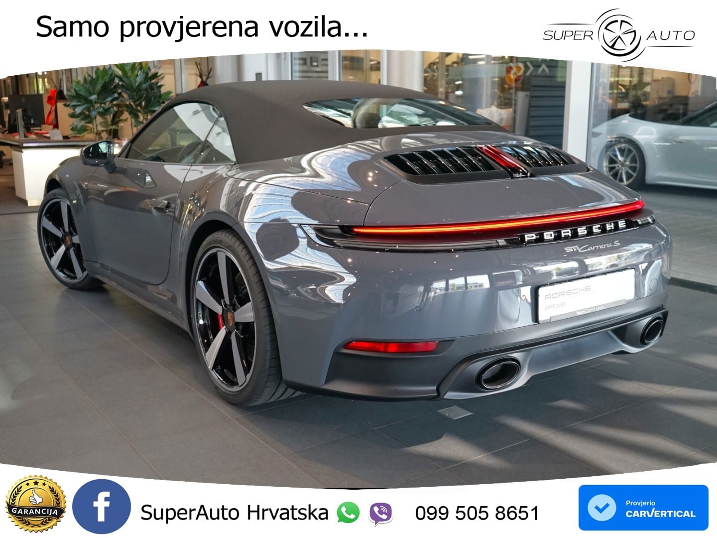 Porsche 911 Carrera GTS Cabriolet 3.0 (480 KS) PDK MATRIX+GR SJED+KAM
