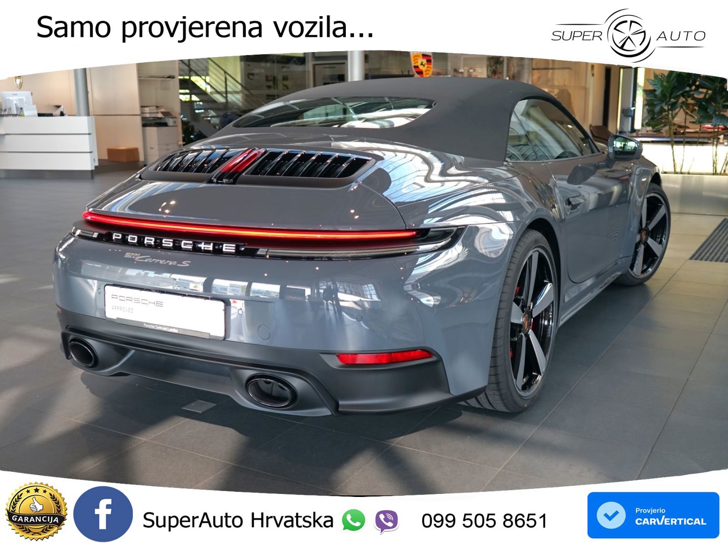 Porsche 911 Carrera GTS Cabriolet 3.0 (480 KS) PDK MATRIX+GR SJED+KAM