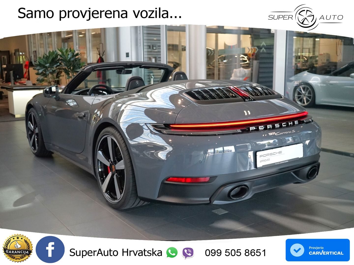 Porsche 911 Carrera GTS Cabriolet 3.0 (480 KS) PDK MATRIX+GR SJED+KAM
