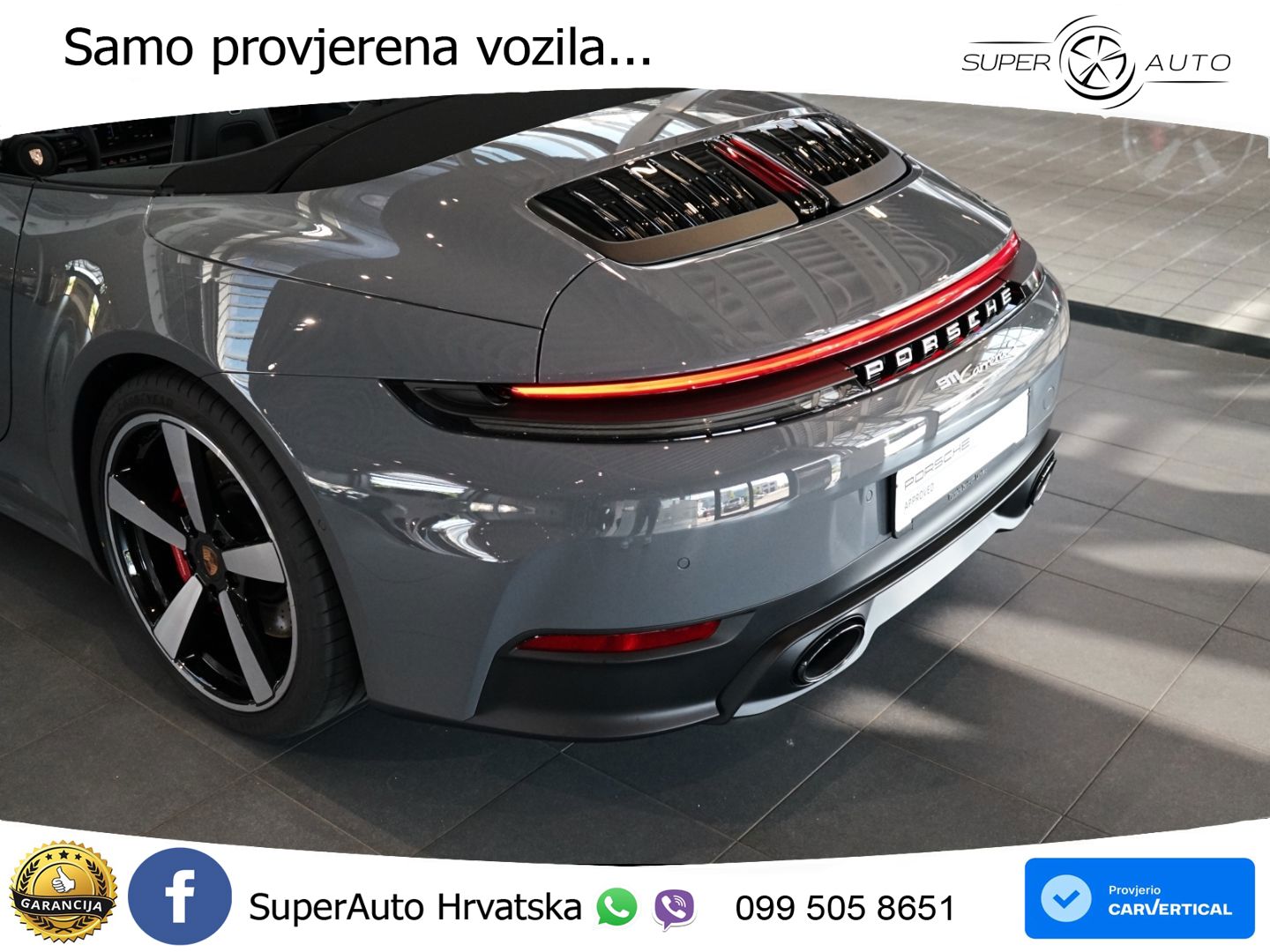 Porsche 911 Carrera GTS Cabriolet 3.0 (480 KS) PDK MATRIX+GR SJED+KAM