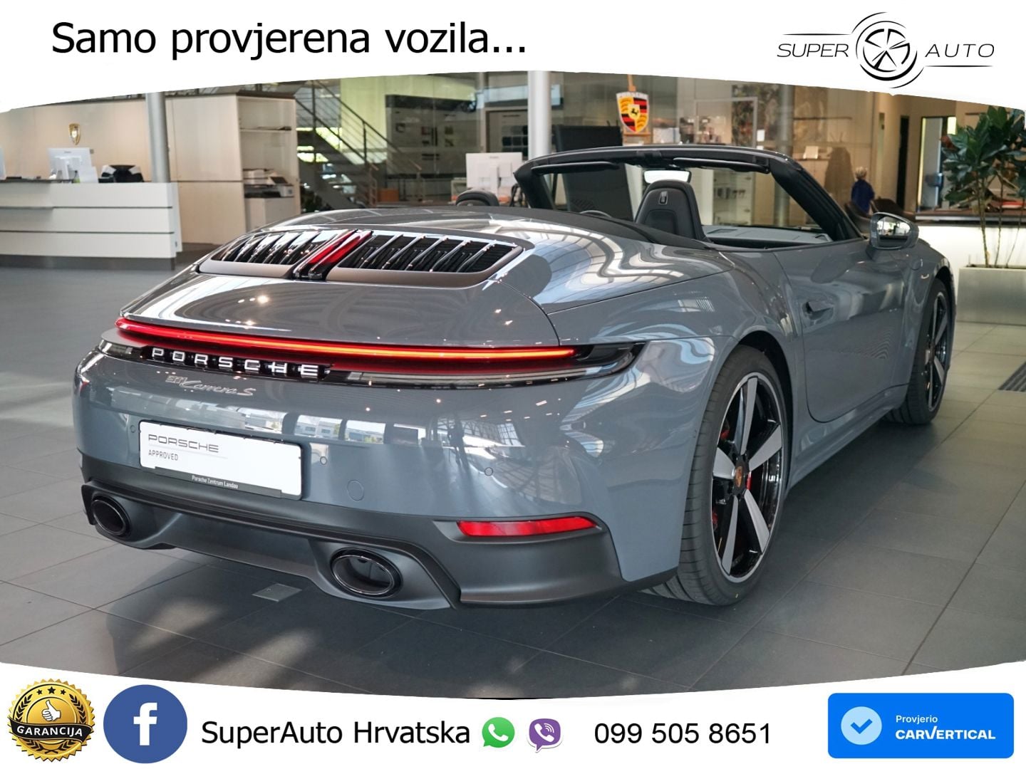 Porsche 911 Carrera GTS Cabriolet 3.0 (480 KS) PDK MATRIX+GR SJED+KAM