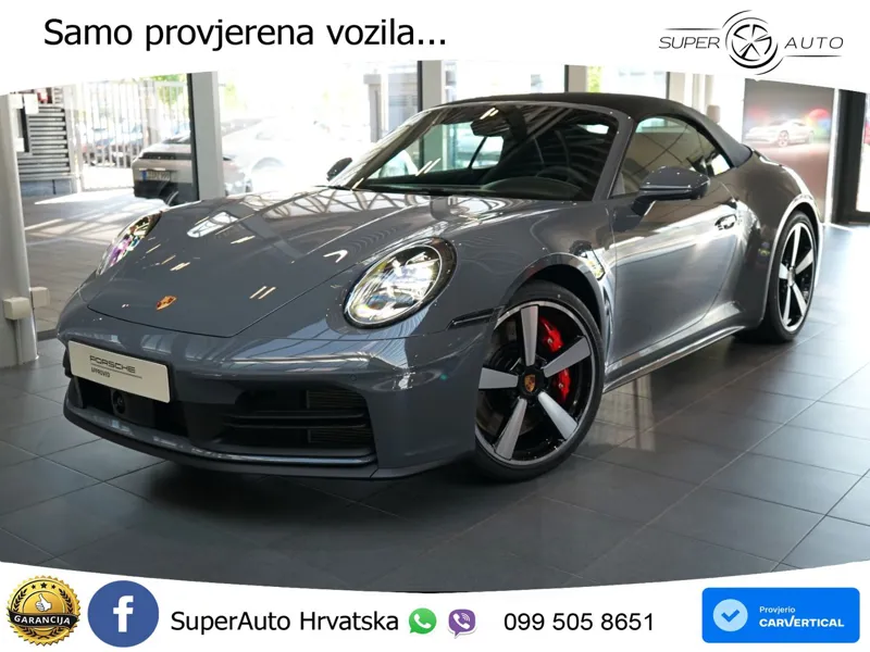 Porsche 911 Carrera GTS Cabriolet 3.0 (480 KS) PDK MATRIX+GR SJED+KAM