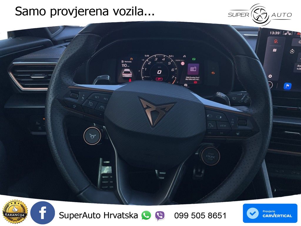 Cupra Formentor VZ5 2.5 TSI (390 KS) 4Drive DSG LED+GR SJED+ACC