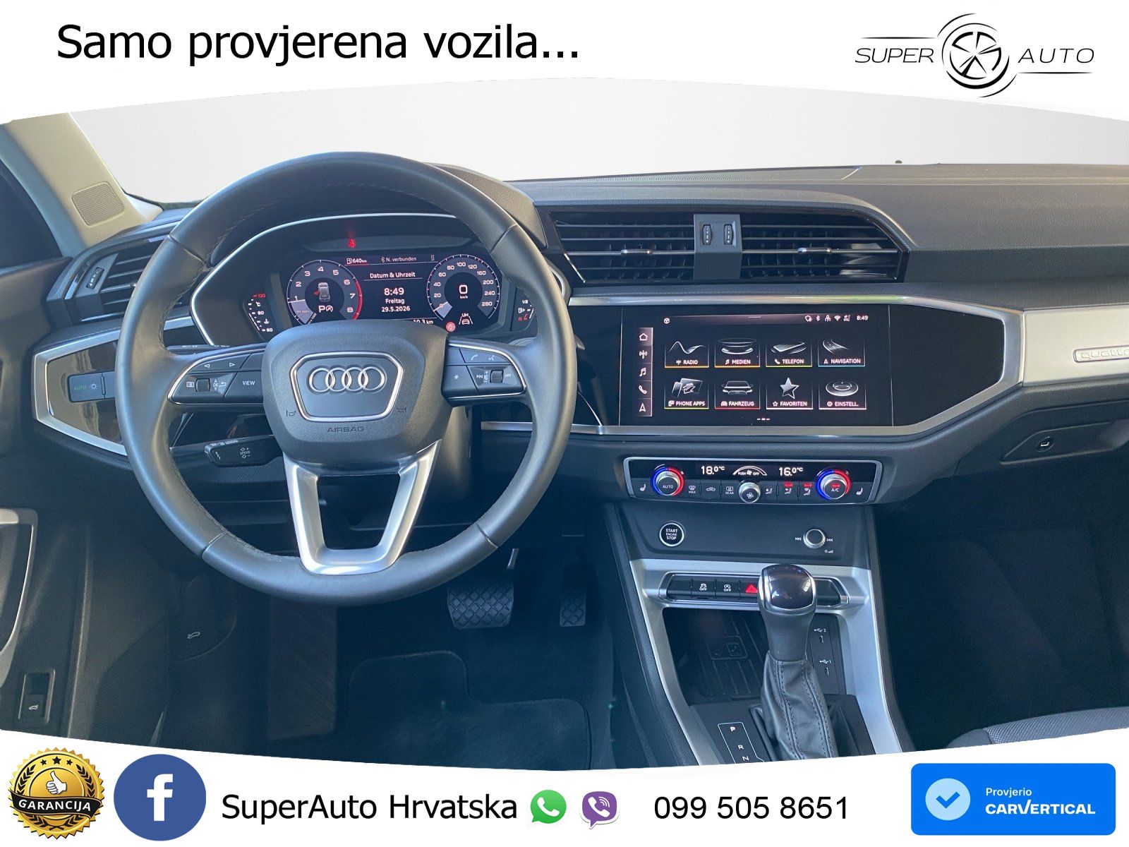 Audi Q3 40 TFSI (190 KS) quattro S tronic advanced