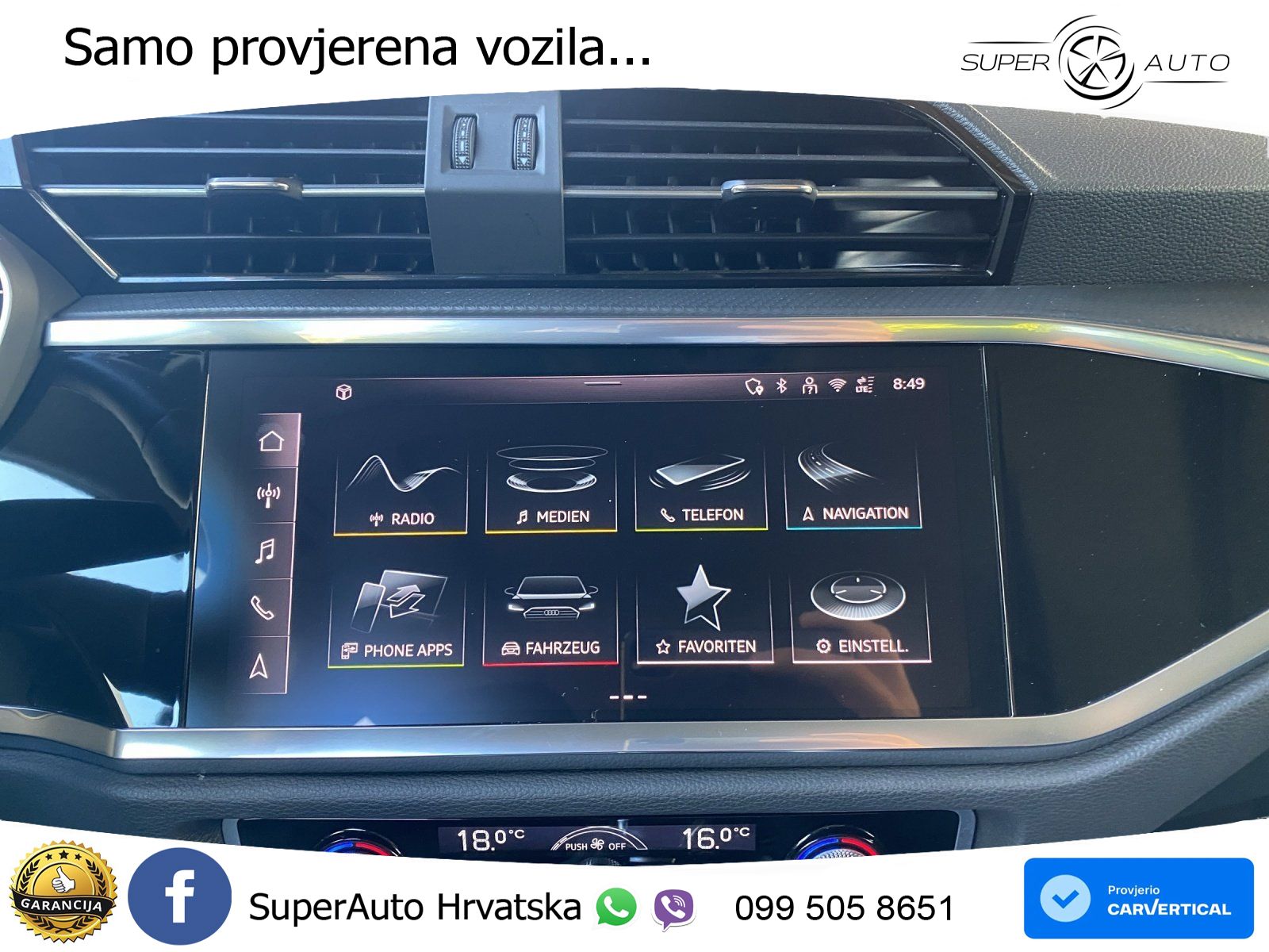 Audi Q3 40 TFSI (190 KS) quattro S tronic advanced