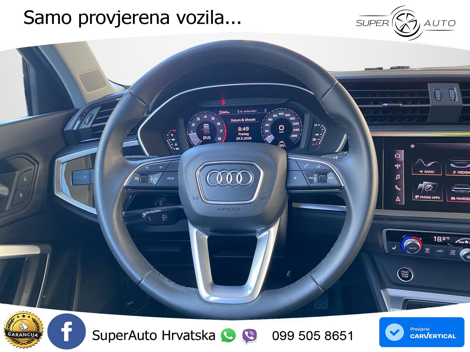 Audi Q3 40 TFSI (190 KS) quattro S tronic advanced