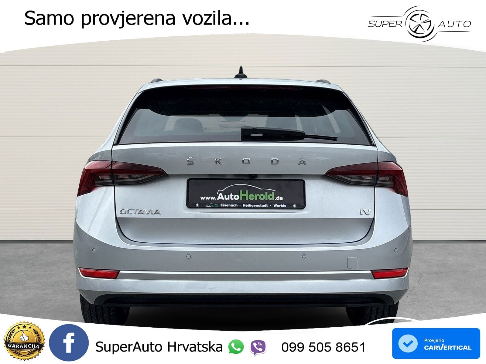Škoda Octavia Combi iV 1.4 TSI (204 KS) DSG LED+GR SJED+ACC