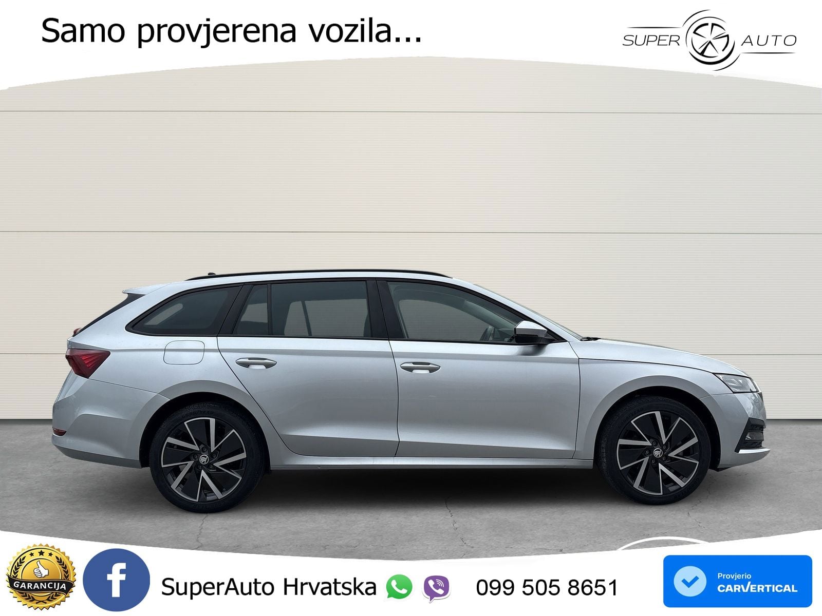 Škoda Octavia Combi iV 1.4 TSI (204 KS) DSG LED+GR SJED+ACC