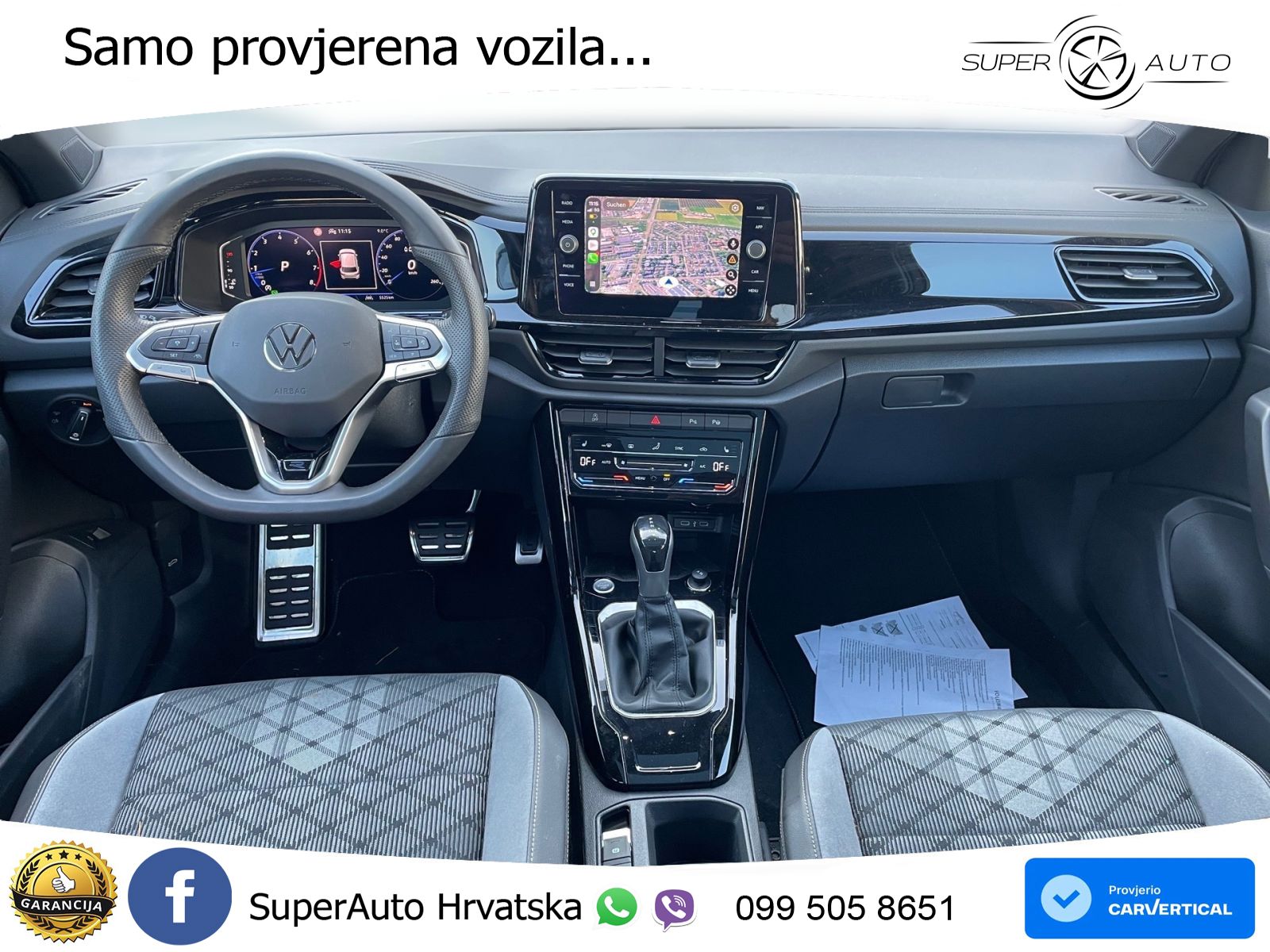 Volkswagen T-Roc 1.5 TSI (150 KS) DSG R-Line LED+GR SJED+ACC