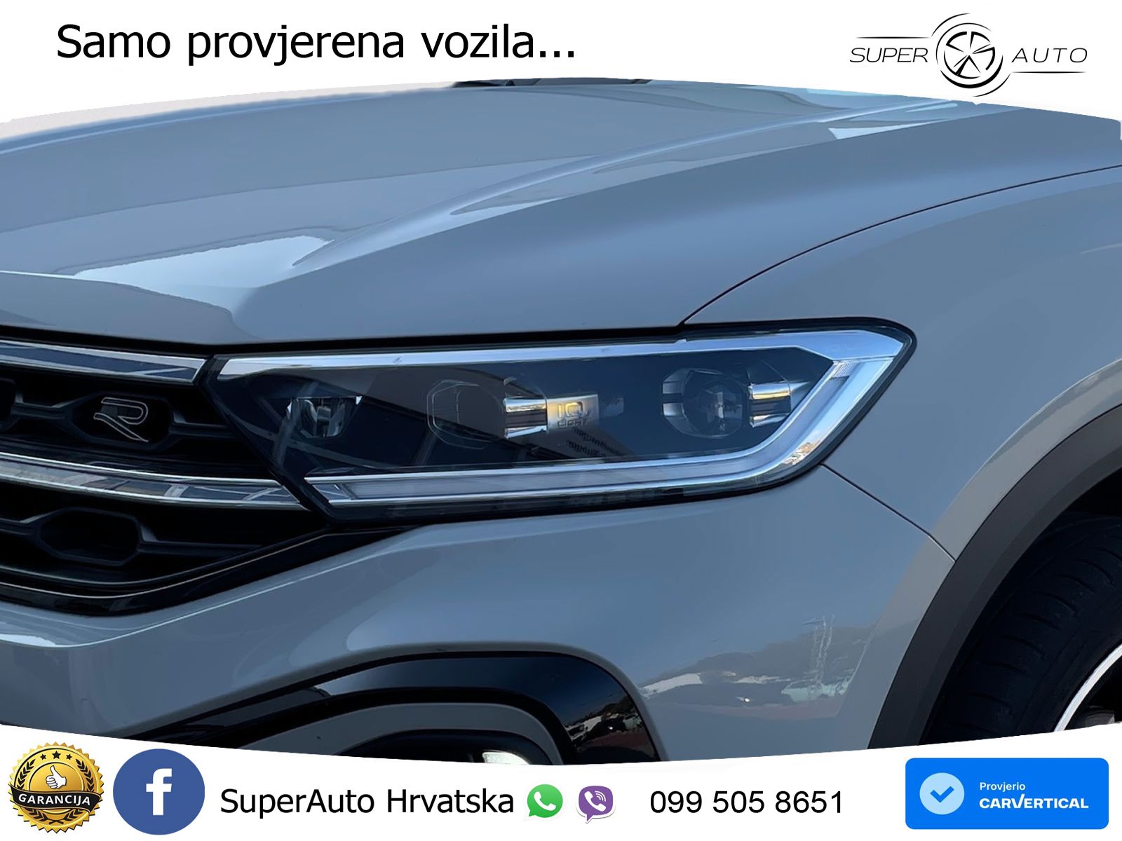 Volkswagen T-Roc 1.5 TSI (150 KS) DSG R-Line LED+GR SJED+ACC