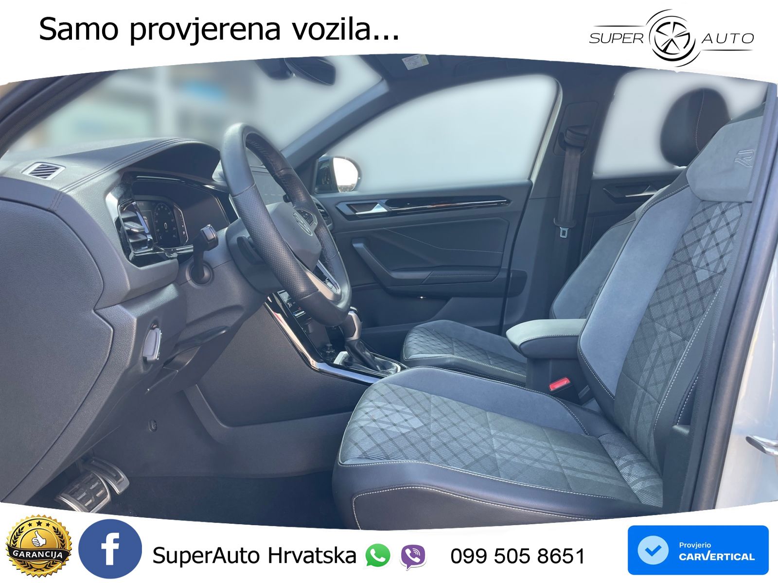 Volkswagen T-Roc 1.5 TSI (150 KS) DSG R-Line LED+GR SJED+ACC