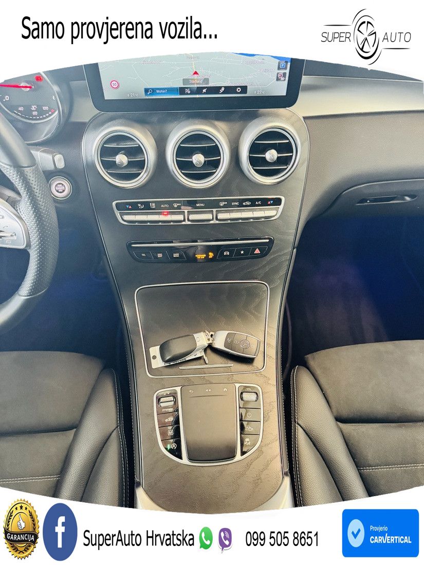 Mercedes GLC 220d (194 KS) 4MATIC G-TRONIC LED+GR SJED+ACC