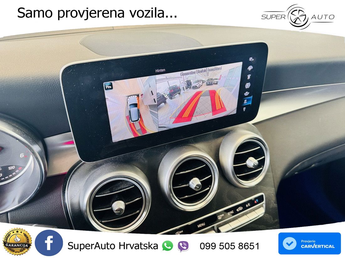 Mercedes GLC 220d (194 KS) 4MATIC G-TRONIC LED+GR SJED+ACC